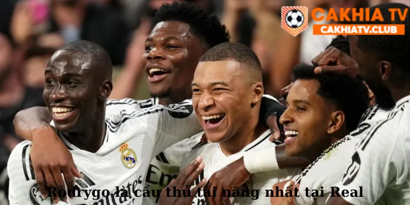 Rodrygo là cầu thủ tài năng nhất tại Real
